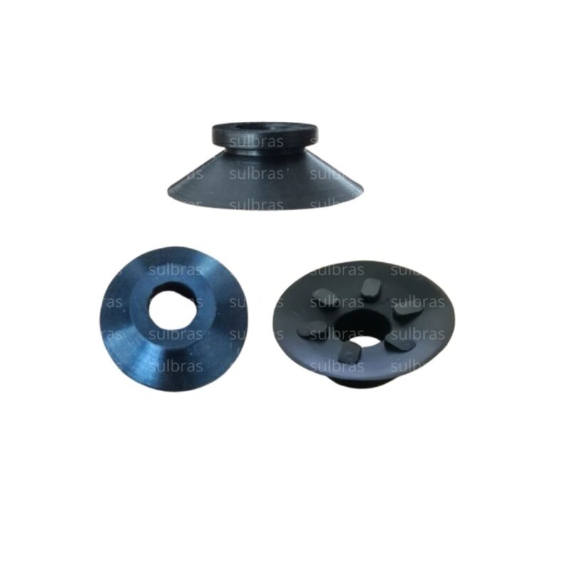 ventosa flat de borracha