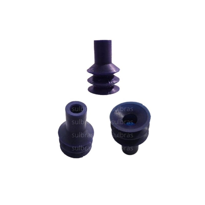 ventosa com fole de silicone