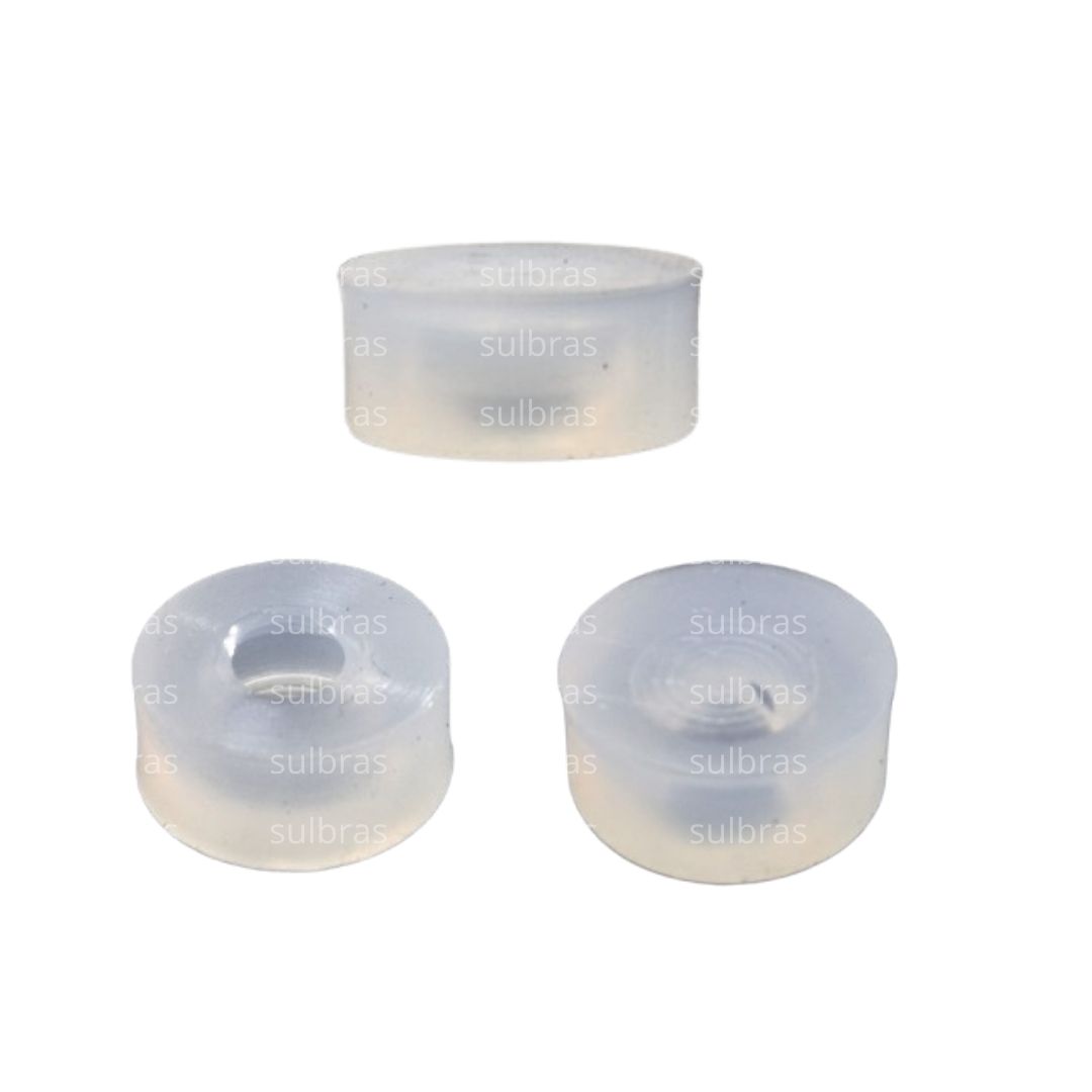 Tampão de Silicone para Gráfica 13x6x8mm