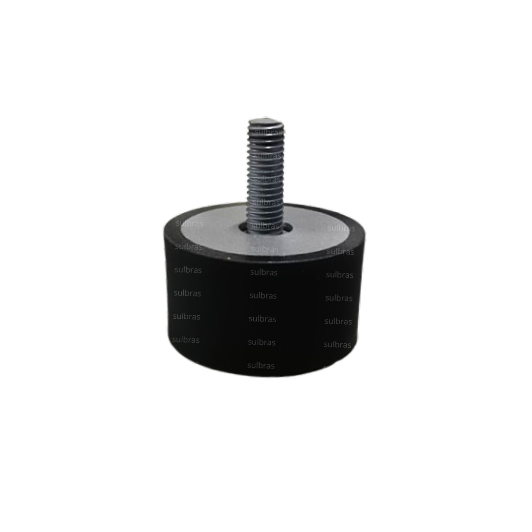 Coxim de borracha Macho Fêmea 50x30mm