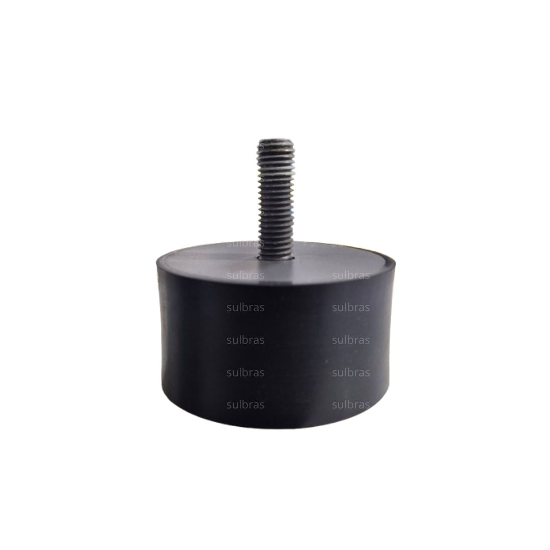 Coxim de Borracha Anti Vibração 70x40mm