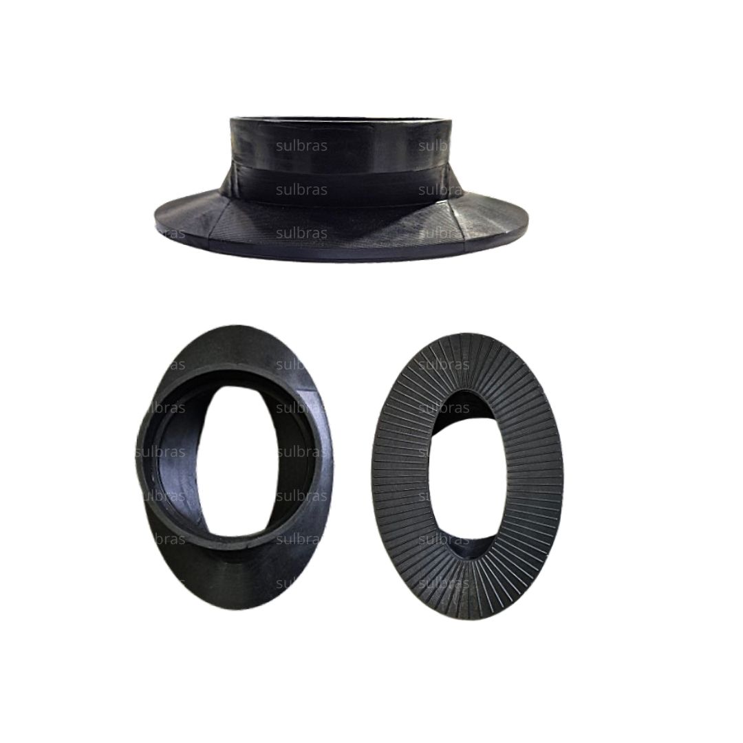 Ventosa Oval para Braço Robótico